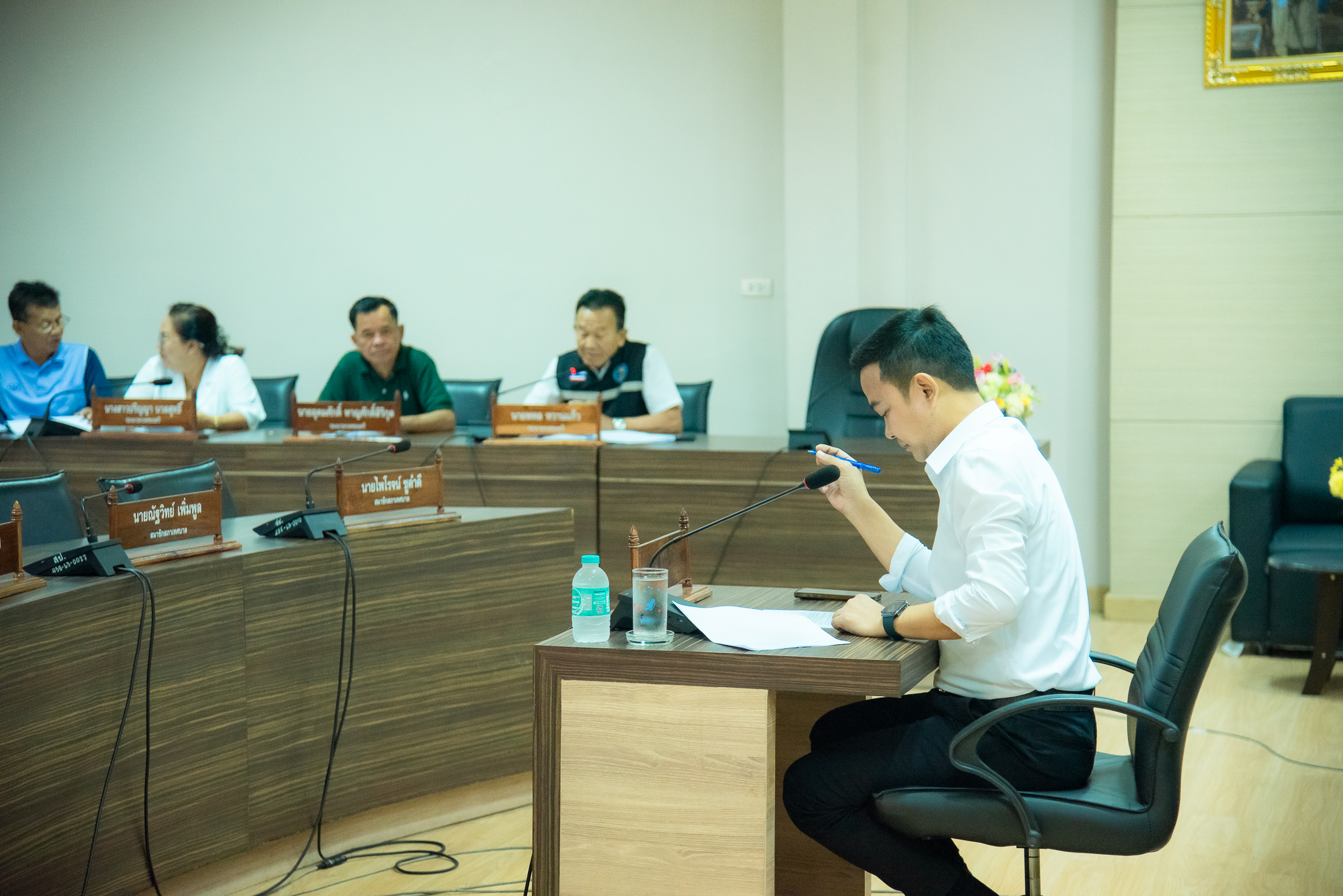 ประชุมเตรียมความพร้อมการจัดงานประเพณีลอยกระทง ประจำปี พ.ศ.2568