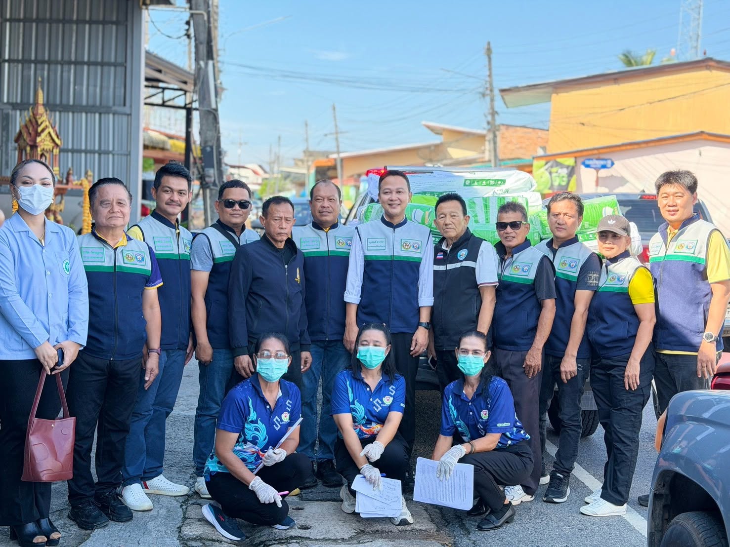 5 ตุลาคม 2569
นายกเทศมนตรีเมืองเวียงสระและสมาชิกสภาฯ มอบชุดสิทธิประโยชน์ (ชุดสุขภาพ) แก่ผู้สูงอายุที่มีภาวะพึ่งพิง และบุคคลอื่นที่มีภาวะพึ่งพิงโครงการ LTC     ในเขตเทศบาลเมืองเวียงสระ (ชุมชนหน้าสถานี